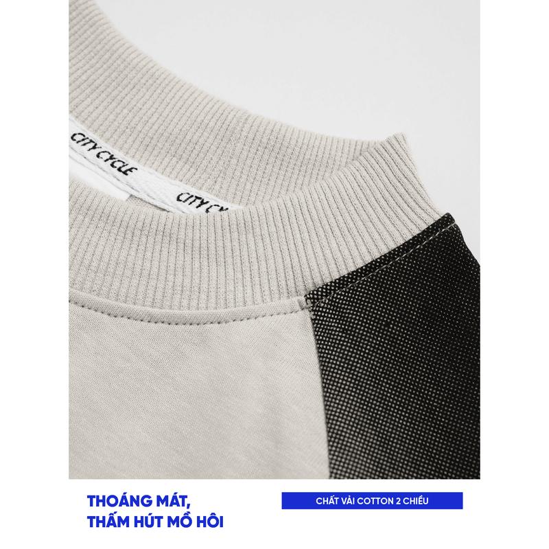 Áo Thun Streak Local Brand Chính Hãng City Cycle chất liệu cotton cao cấp form rộng oversize Menswear unisex Nam Nữ Cổ Tròn 4