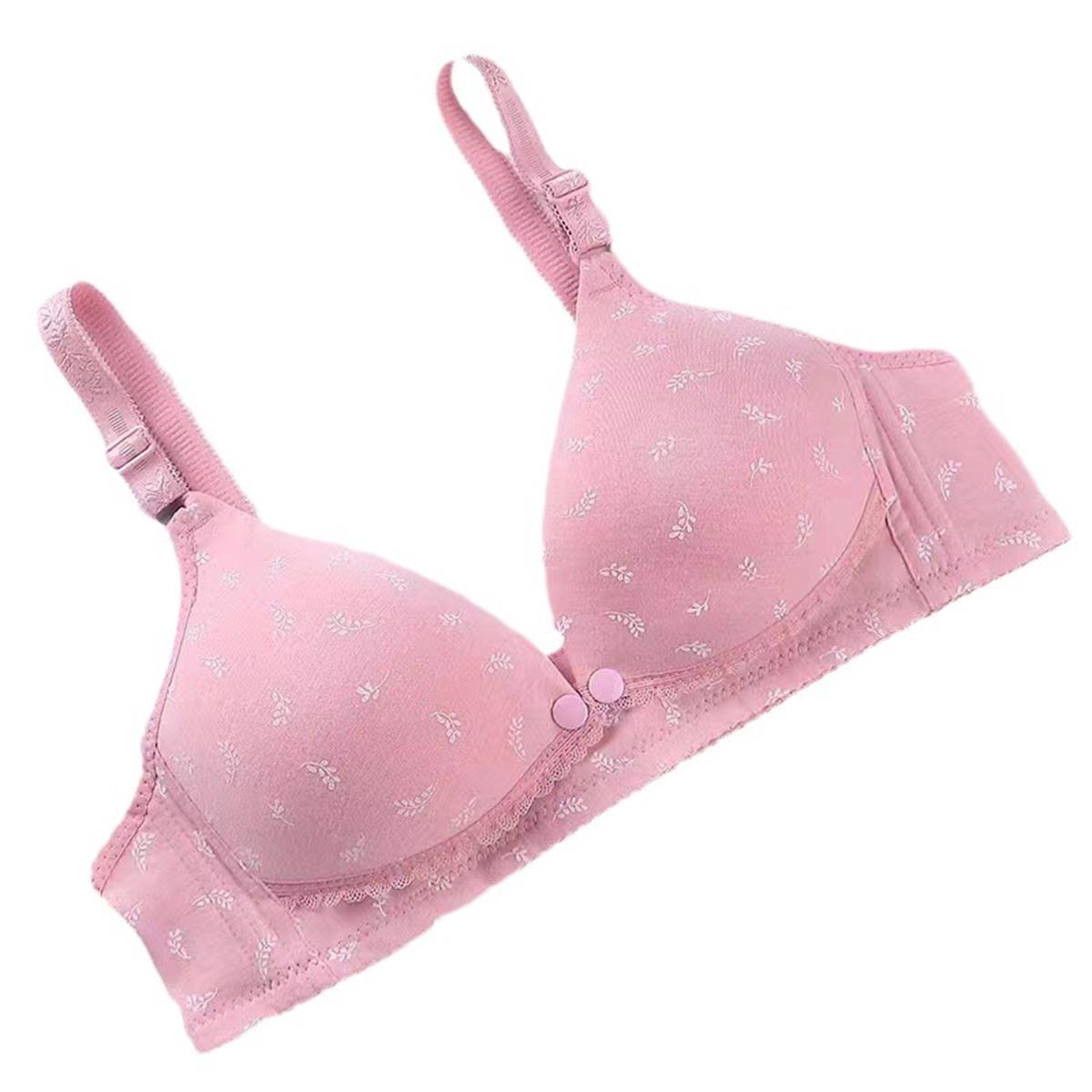 ANGEL MOMMY Nursing Bra Cotton Women Maternity Underwear Breastfeeding Bras for Pregnant Women  A886 Ibu Wanita