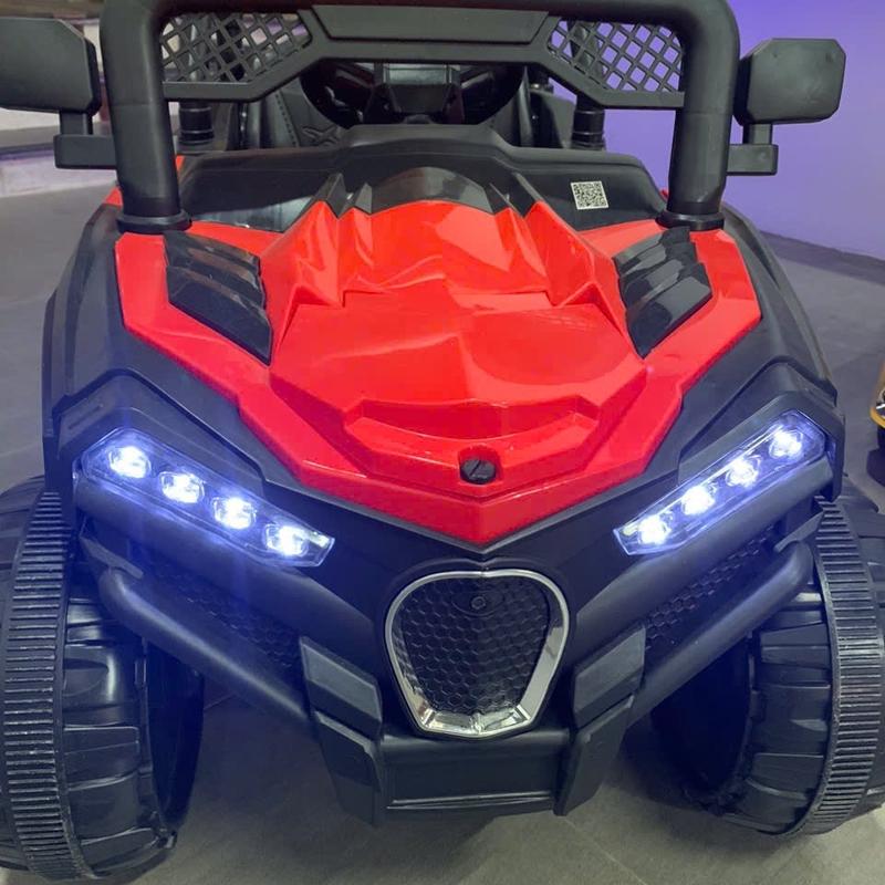 Xe ô tô điện trẻ em địa hình 2023 cao cấp to khoẻ 2 bé ngồi nhạc đèn còi điều khiển từ xa tải trọng 60kg Điều khiển từ xa Điều khiển từ xa