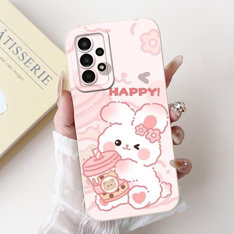 Ốp Mềm, Cho Samsung Galaxy A52, A52s, A72 5G, Ốp Chống Sốc, SM-A526B, SM-A528B, SM-A726B, Ốp Lưng Silicon Hình Gấu Trúc Thỏ Dễ Thương 7