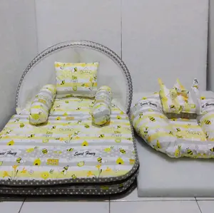 paket lengkap kasur bayi lipat dan sofa bayi Cowok Cewek