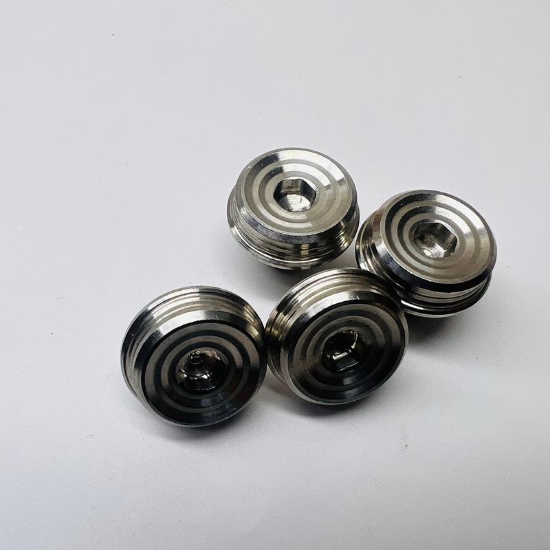 Ốc chân gương,kính salaya inox 304 mẫu thái V2  kèm long đen kitaco (Chân Gương Mọi Thương Hiệu Xe Máy giá 1 ốc)