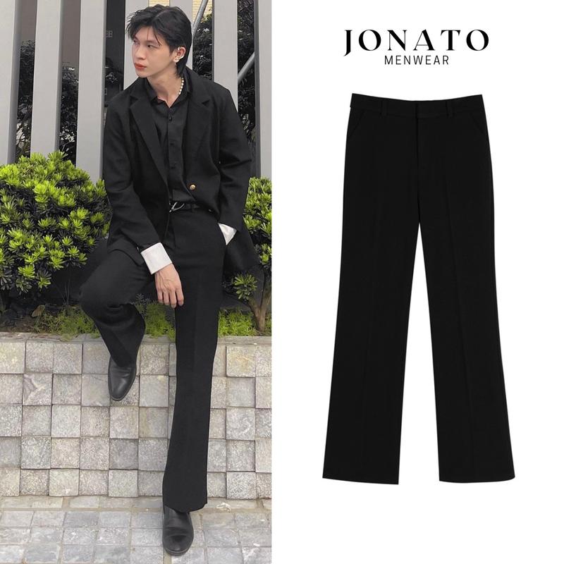 Quần âu ống loe nam JONATO quần tây nam chất liệu vải vitex cao cấp