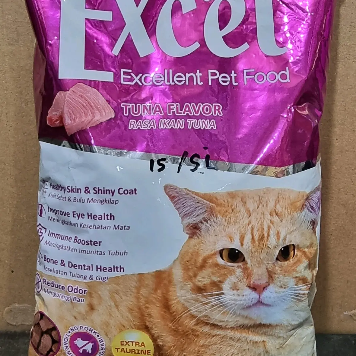Excel rasa tuna 500gr cat food