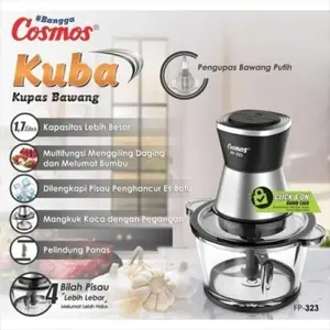 Cosmos Chopper Food Processor 1,7 Liter FP 323 Penggiling Daging KUBA
