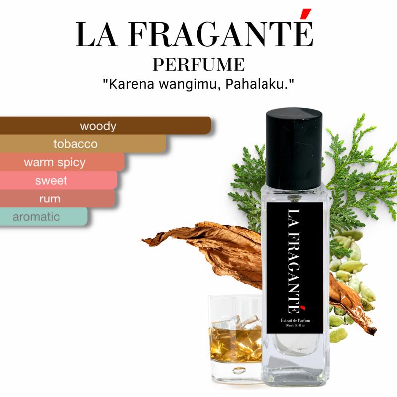 Parfum Pria dan Wanita Tabac Tahan Lama 12 Jam Aroma Original  - Lafragante Perfume for Unisex 2