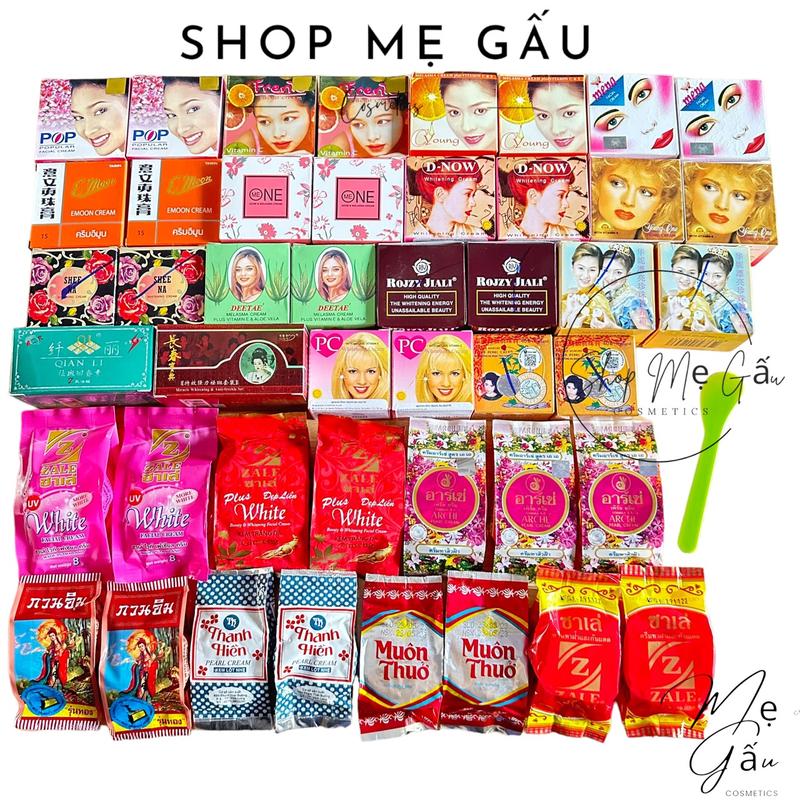 Combo kem cốt thái, cốt đặc, rỉ dầu vàng nhanh trắng_(250gram kem)_kem loại 1