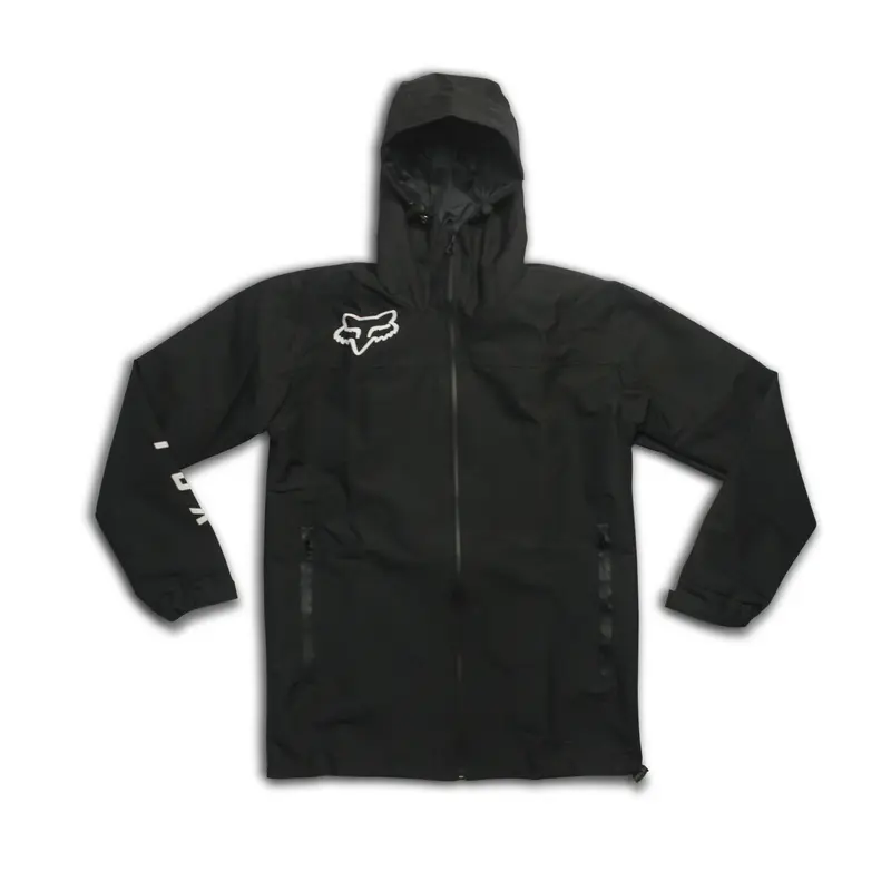 Jaket Parasut Waterproof Motocross Anti Air Mx Motor Pria Anti dan Tahan Air Offroad Musim Dingin Hitam 0
