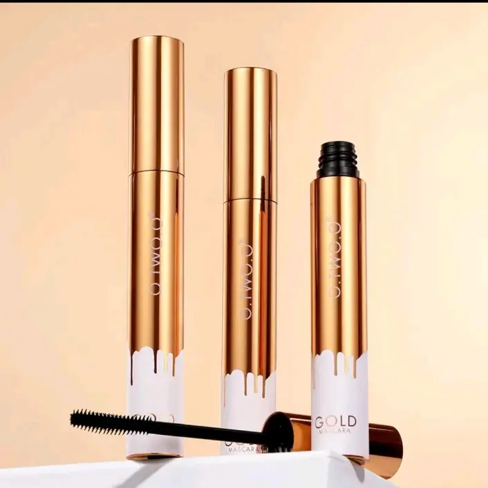 O.TWO.O Gold Mascara Long Lasting Volumizing Lengthen Eye Lash Makeup maskara black waterproof