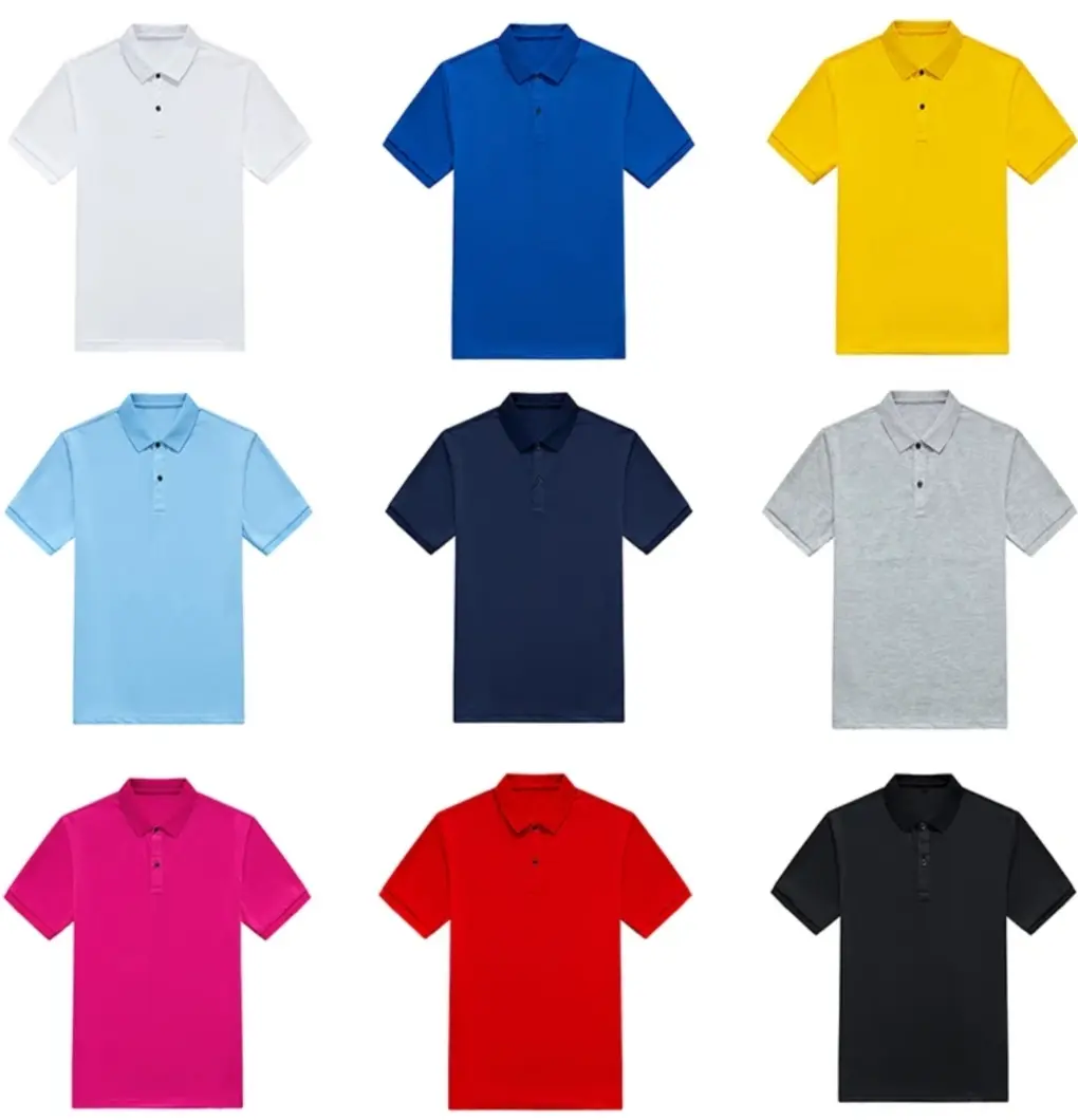 Kaos Pria kerah Polos /Kaos Pria Polos /kaos Seragam Team  lengan Pendek Baju Dewasa