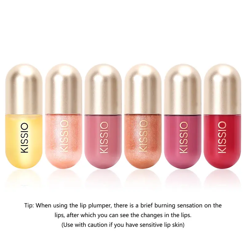 Moisturizing Lip Plumper, Lip Gloss, Lip Plumping Product for Women & Girls,  Lip Shiner 6
