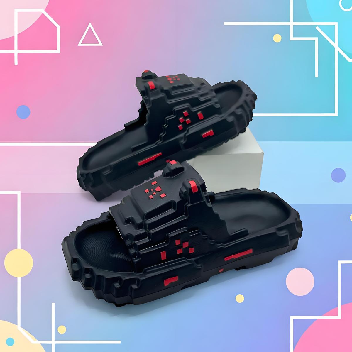 HappySandal01 Sandal Anak Minecraft Lucu Stylish Nyaman untuk Anak Laki-Laki Perempuan Bahan Karet Anti Slip Tahan Lama dan Tahan Air Ukuran 24-35 HappySandal01 Sandal Anak Minecraft Lucu Stylish Nyaman untuk Anak Laki-Laki Perempuan Bahan Karet Anti Slip Tahan Lama dan Tahan Air Ukuran 24-35