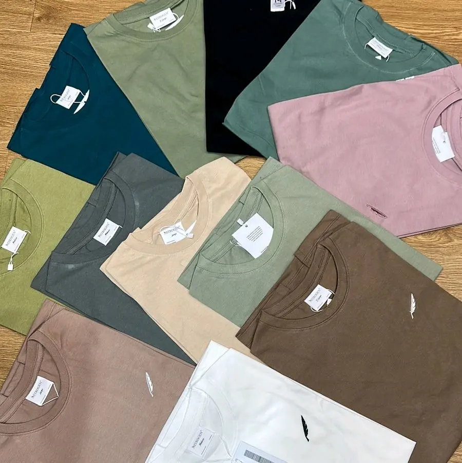 kaos polos nitrogen catton Oblong Pria Katun Baju Distro Combed Surfing