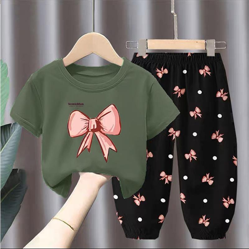ALISA - Setelan Anak Stara Motif Pita / One Set Ribbon Fashion 5