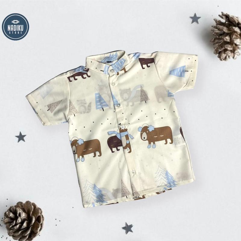 Kemeja Anak Motif, Kemeja Anak Katun Premium, Kemeja Anak Motif , Kemeja Anak, Kemeja anak laki, kemeja anak perempuan, Kemeja anak motif, kemeja anak premium, baju anak, baju anak motif Fashion 1