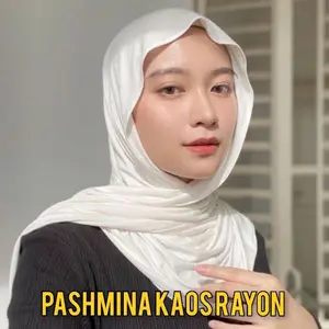 PASHMINA KAOS RAYON PREMIUM//HIJAB TURKI SHAWL/MALAY TREND BEST QUALIYT!!
