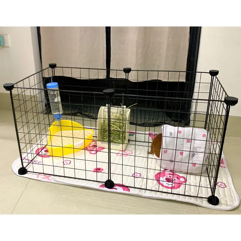 Combo lồng quây Bọ Ú (Chuột Lang) Thỏ Cảnh Chó Mèo có tặng kèm đèn led trang trí 4
