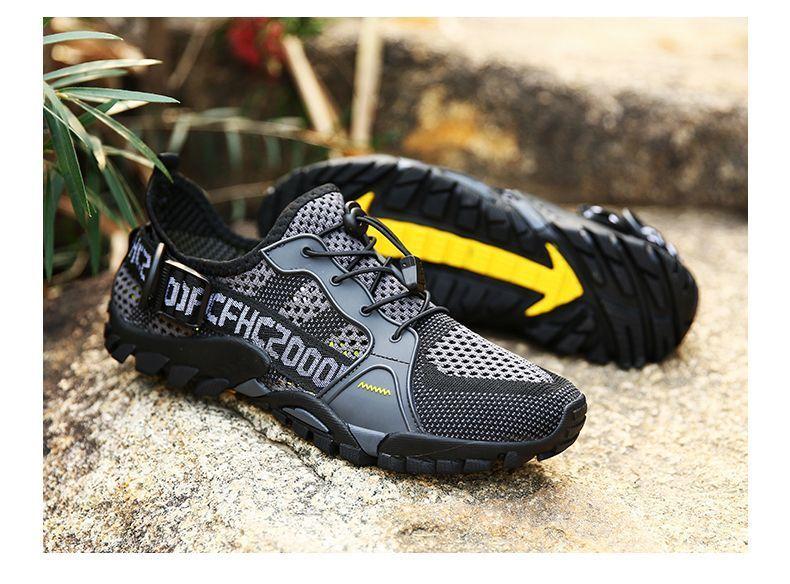 Product Introduction of [1171 People Collection] Outdoor Casual Shoes Upstream Shoes Men's Breathable Hiking Shoes Summer Fishing Shoes Riding Mesh Surface Lightweight Quick-Drying Wading Shoes 26