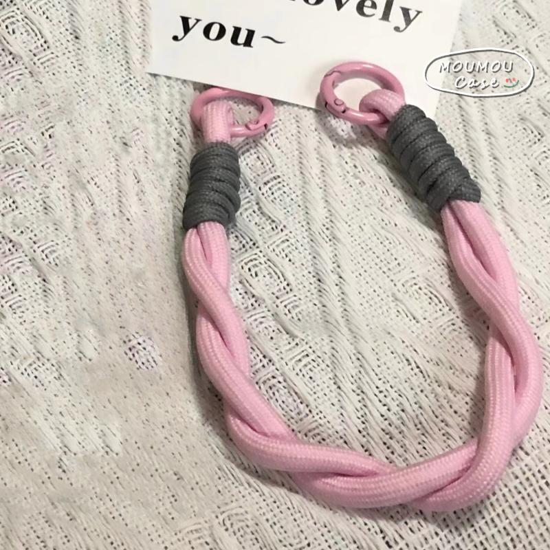 Thời Trang Sáng Tạo Dệt Điện Thoại Vòng Tay Rắn Màu Điện Thoại Di Động Dây Buộc Điện Thoại Di Động Điện Thoại Di Động 8