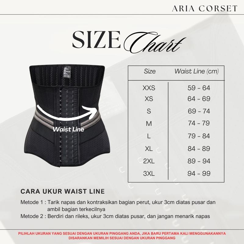 Product Introduction of YUYUADDICT - NEW Aria Latex Nylon Super Tight High Compression Core Corset Free Extension korsetsarahannaslimperut 0