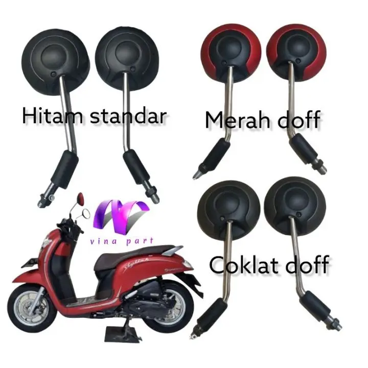 SPION SCOOPY BULAT MATIC HONDA EXCLUSIVE KIRI KANAN UNIVERSAL