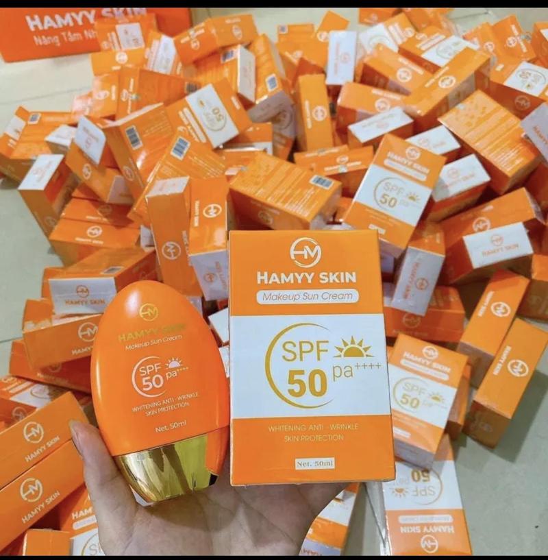 Product Introduction of Kem chống nắng phổ rộng Hammy skin 1