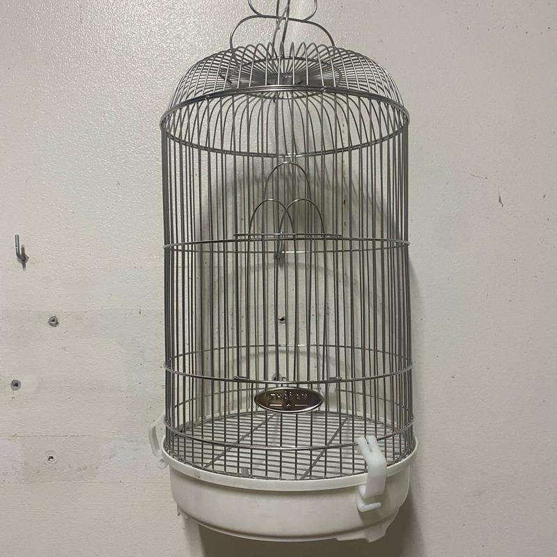 Lồng inox nuôi chim hút mật vành khuyên chim size nhỏ tròn - Lồng chim cảnh - Thương Hiệu Thái An