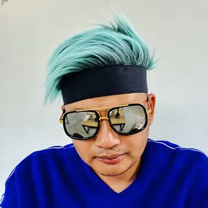 Topi Wig, Topi Rambut, Topi Cosplay, Topi Naruto, Wig, Rambut palsu pria