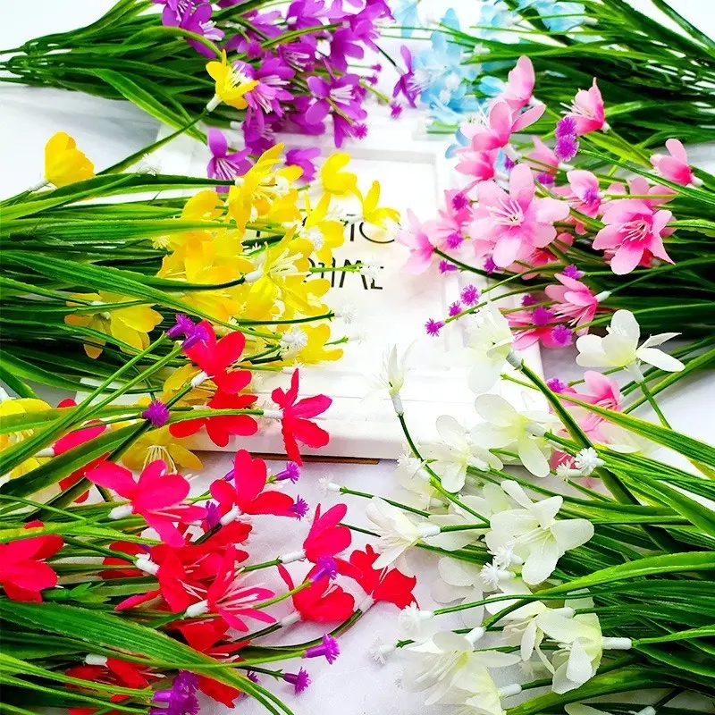 Hoa Thuỷ Tiên - 1 Cụm hoa thuỷ tiên giả trang trí nhà cửa, decor cực xinh 1