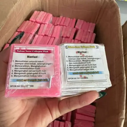 SABUN SUSU COLLAGEN PUTIH BPOM BY AYU ORIGINAL 12 PCS