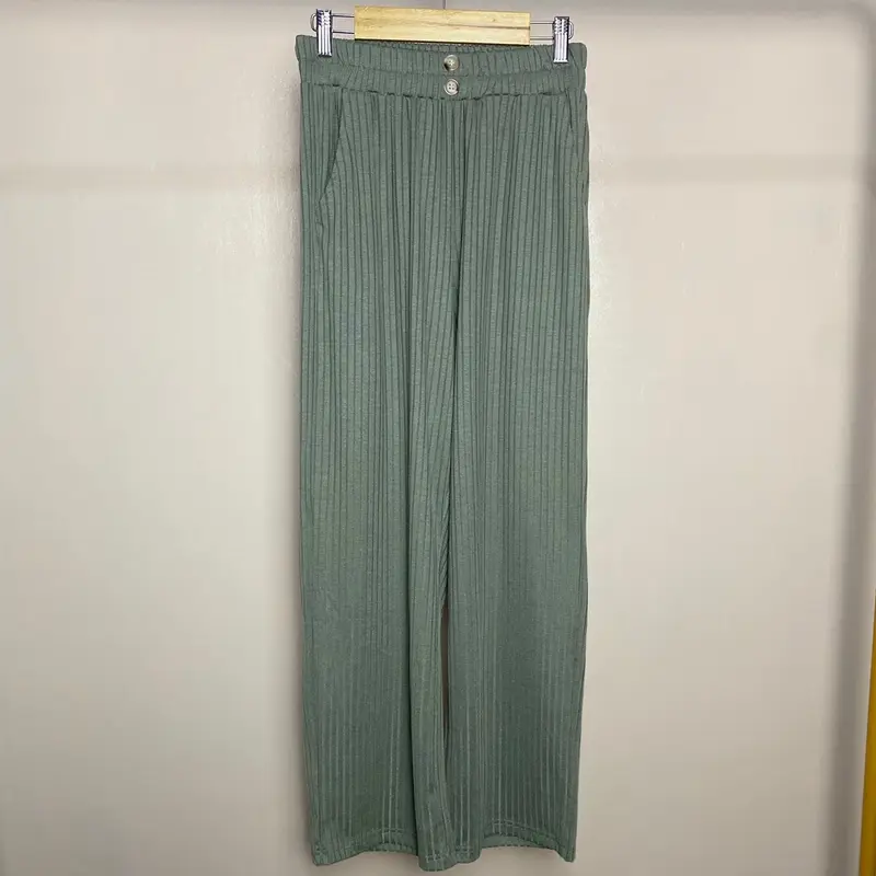 Kinna loose Pants all size fit to XL / BB 80kg Stretch Celana Kulot knit 8