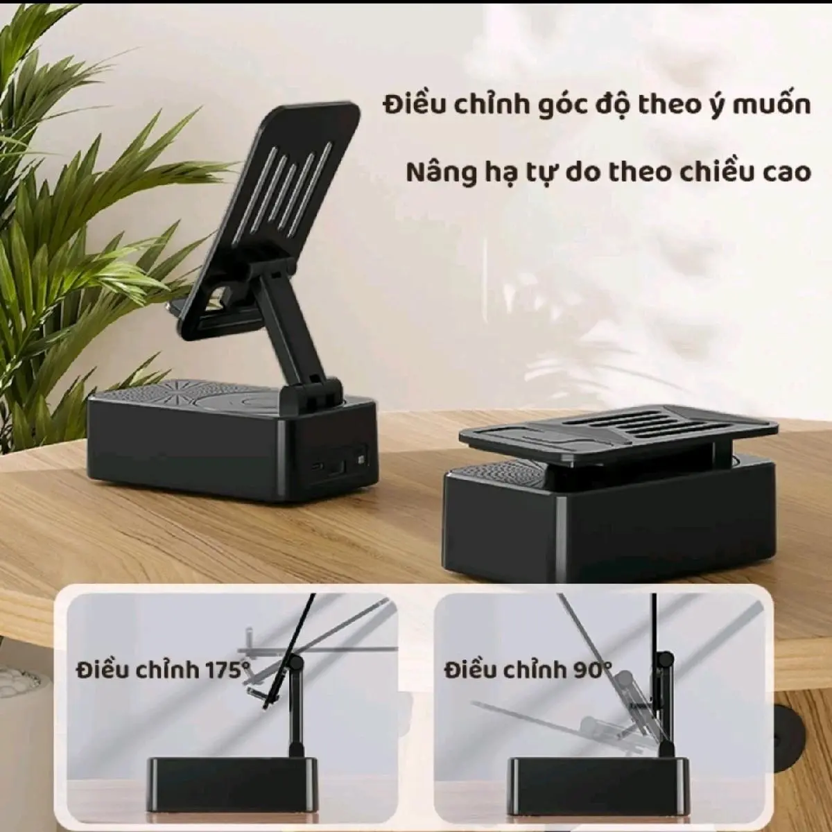 Giá đỡ điện thoại 3 trong 1 kèm sạc dự phòng + loa bluetooth đa năng tiện lợi thích hợp đem đi du lịch | BigBuy360 - bigbuy360.vn Giá đỡ điện thoại 3 trong 1 kèm sạc dự phòng + loa bluetooth đa năng tiện lợi thích hợp đem đi du lịch | BigBuy360 - bigbuy360.vn
