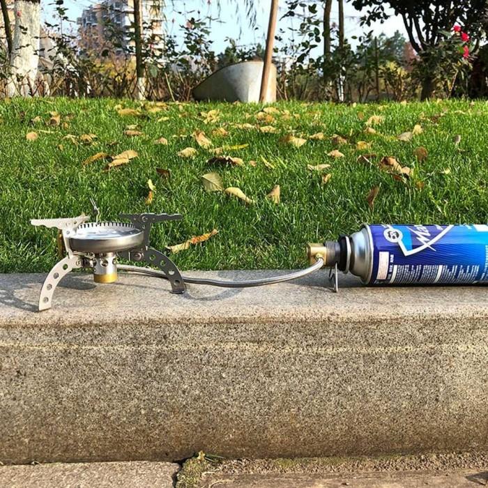Adapter / Konverter Kepala Ulir Canister Gas Kaleng Kompor Portable 2