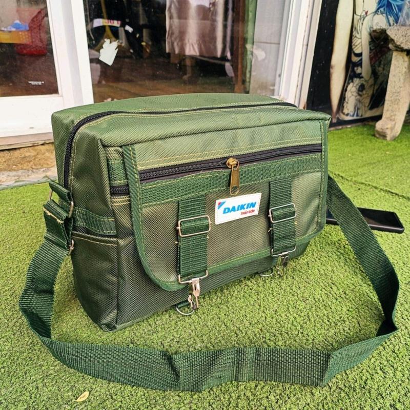 túi đựng đồ nghề đeo chéo 2 khoá