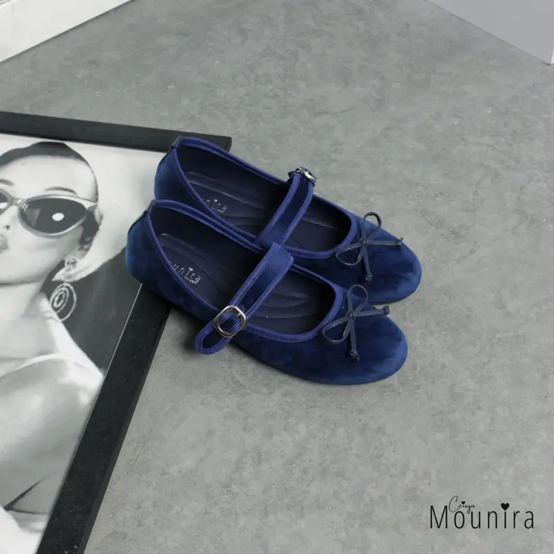 THALYA Sepatu Mary Jane Flat Wanita By Ceisya Mounira 6