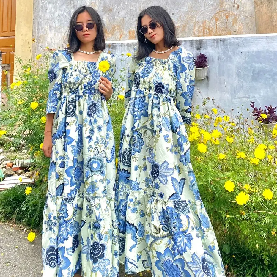 CF - Picnic Maxy Dress Lagoon