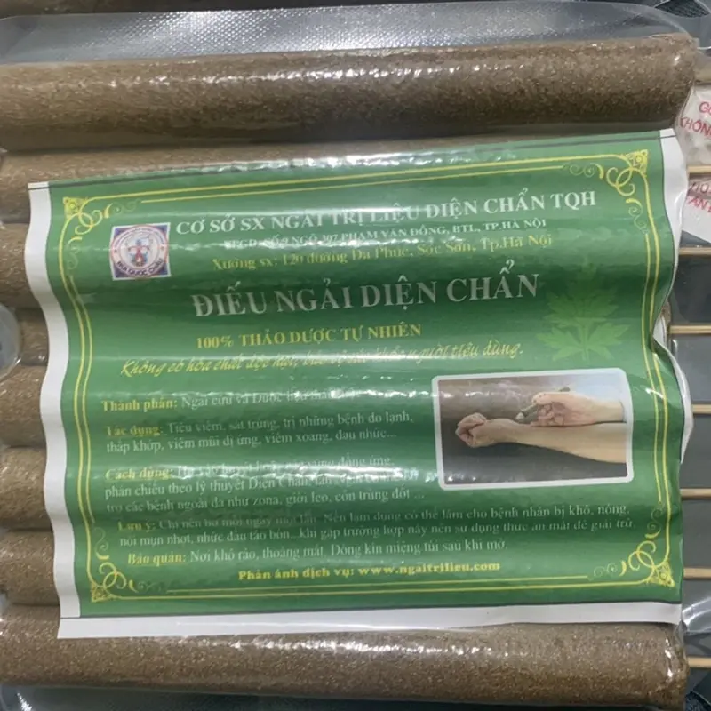 Nhang ngải cứu trung Diện Chẩn Shop 1 gói 10 cây 4