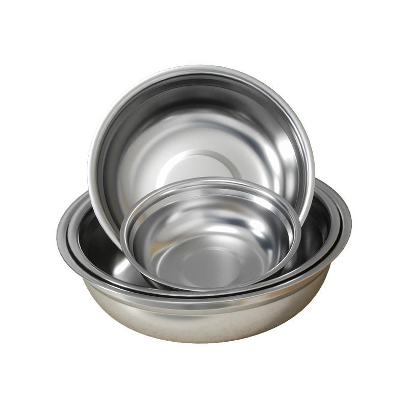 Bát Ăn Inox Dành Cho Chó Mèo Size 19cm và 13cm