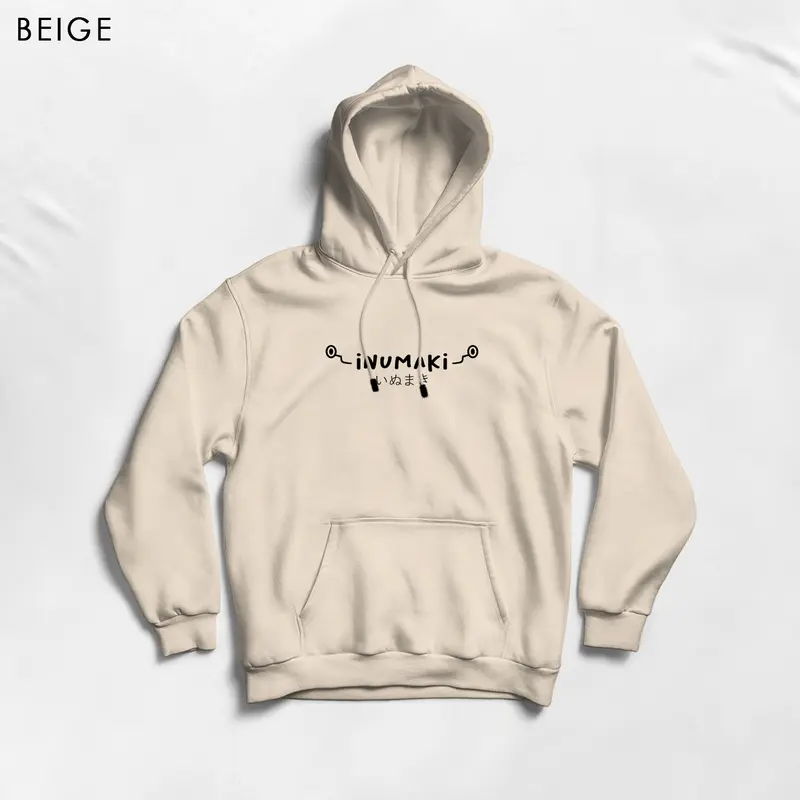 SARANGWIBU INUMAKI JAKET HOODIE JUMPER BORDIR UNISEX PRIA & WANITA M - XXL 0