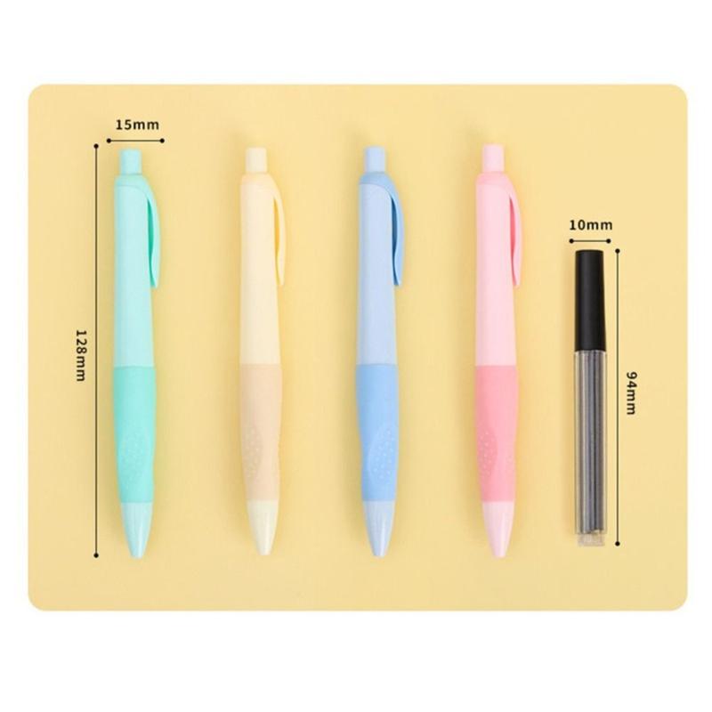 New HB Mechanical Pencils 2.0mm Correct Holding Pen Posture Automatic Pencils Writing Tool with Sharpener Propelling Pencil Students 2