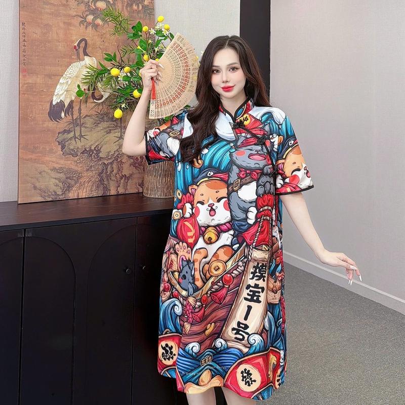Sườn Xám Cách Tân 5D BigSize ( ChiChi’ Clothes) 7
