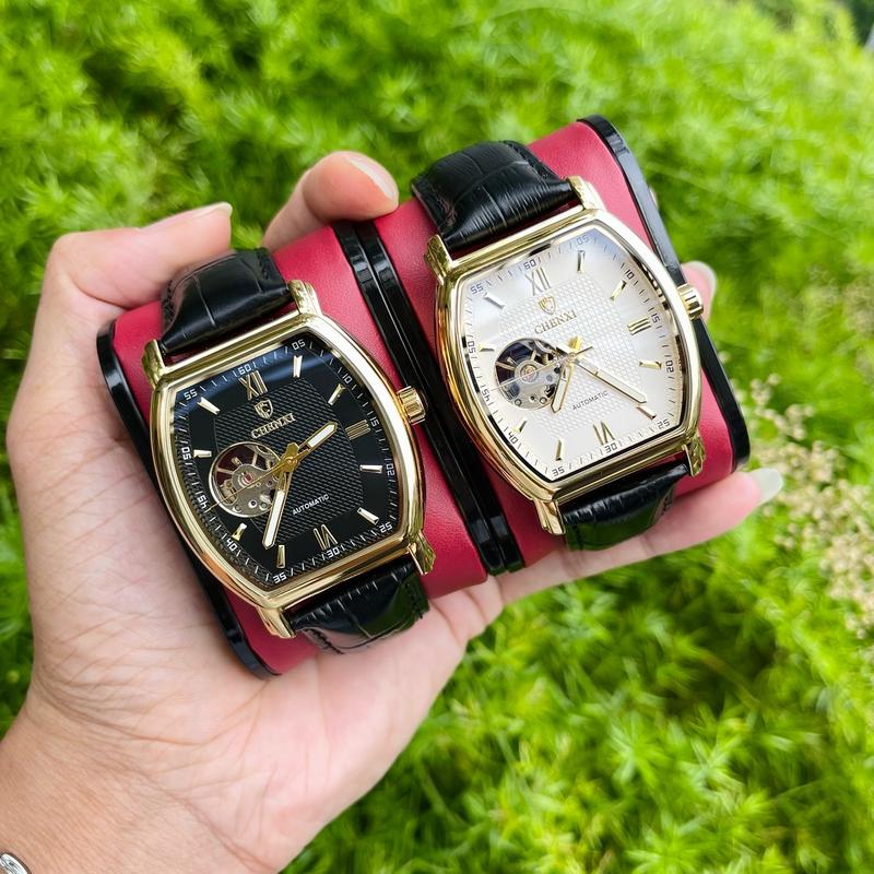Đồng Hồ Cơ Nam CHENXI CX-8815 Mặt Oval Máy Cơ Automatic
