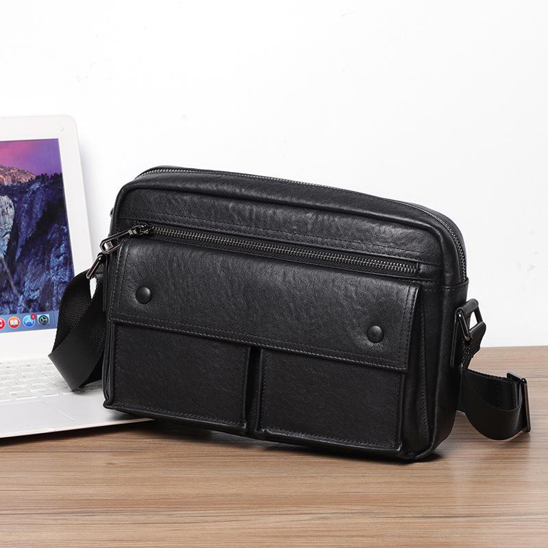 [Liinz] Túi Đeo Chéo Da Bò Nam L3039 Bag