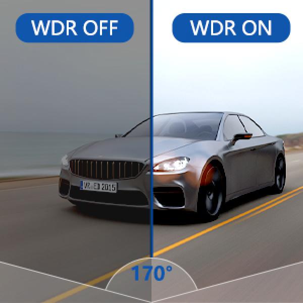 Product Introduction of Driving Recorder Front Rear, Mini Driving Recorder 2.5K QHD with 32gb SD Card, 2.4 Inch IPS Screen, 2 Installation Methods, Night Vision, WDR, Accident Locking, Loop Recording, Parking Surveillance 16