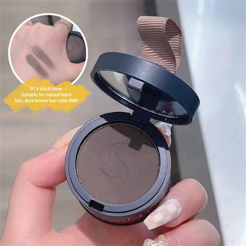 [Ship in 24h] Sweet Mint Hairline Powder Hair Replacement Filling Forehead Cover Waterproof Sweat-Proof 7