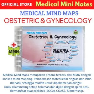 Original Termurah | Medical Mind Map Series Obstetric Gynecology / SOCA / PBL