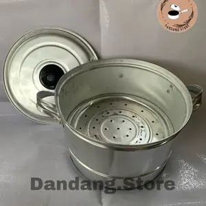 Panci Kukus (Panci Sarang) Alumunium Ukuran 22Cm