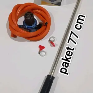 PAKET KOMPLIT KOMPOR BAKAR MULTIFUNGSI/BAKAR RUMPUT/BAKAR KULIT/PANJANG 77 CM