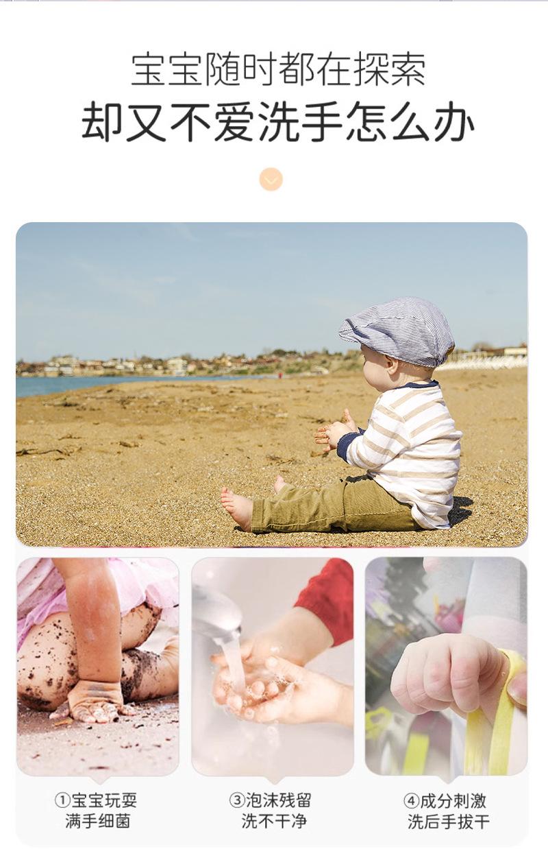 Product Introduction of Foam Flower Children's Hand Sanitizer Foam Special Press Household Hand Washing Gentle Skin Care Bubble Hand Sanitizer 2
