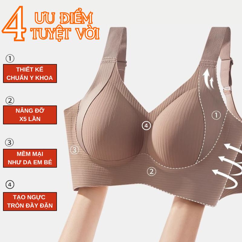 Aó lót nâng ngực SU16 - Định hình tối đa, nâng đẩy quyến rũ, chuẩn y khoa - Chính hãng MELODY 2